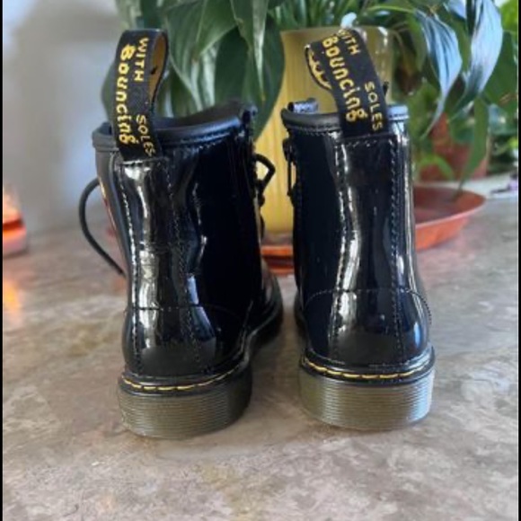 Dr. Martens 1460 8-Eye Patent Boot - Little Kid / Big Kid - Black - Picture 1 of 5